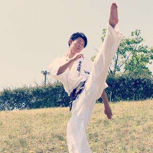 岡山県極真空手道連盟 　赤木道場 道場生募集中